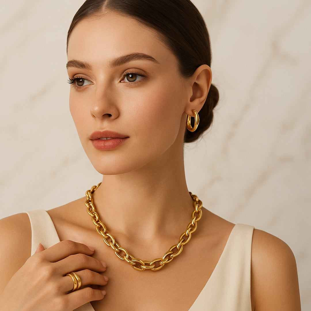 Joyas bañadas en oro