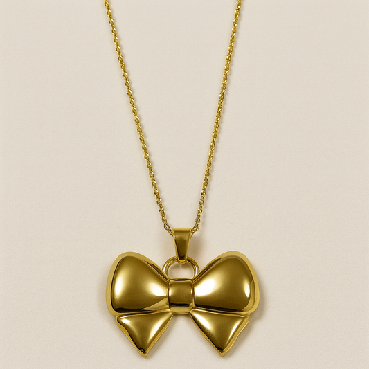 Collar Lazo real - Baño de oro 18K