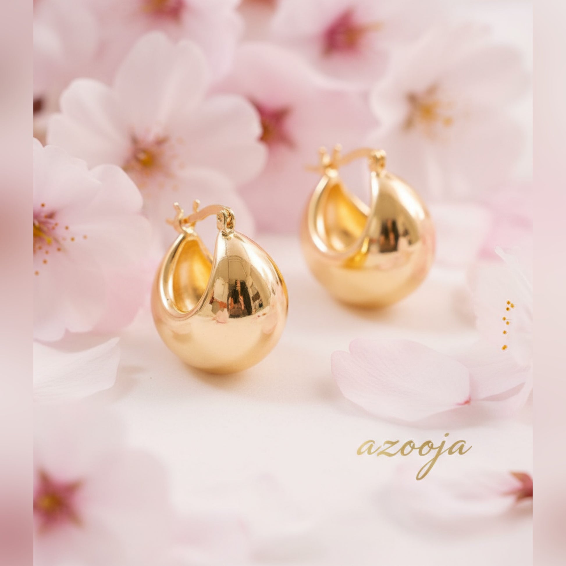 Aretes Aro Glow Azooja