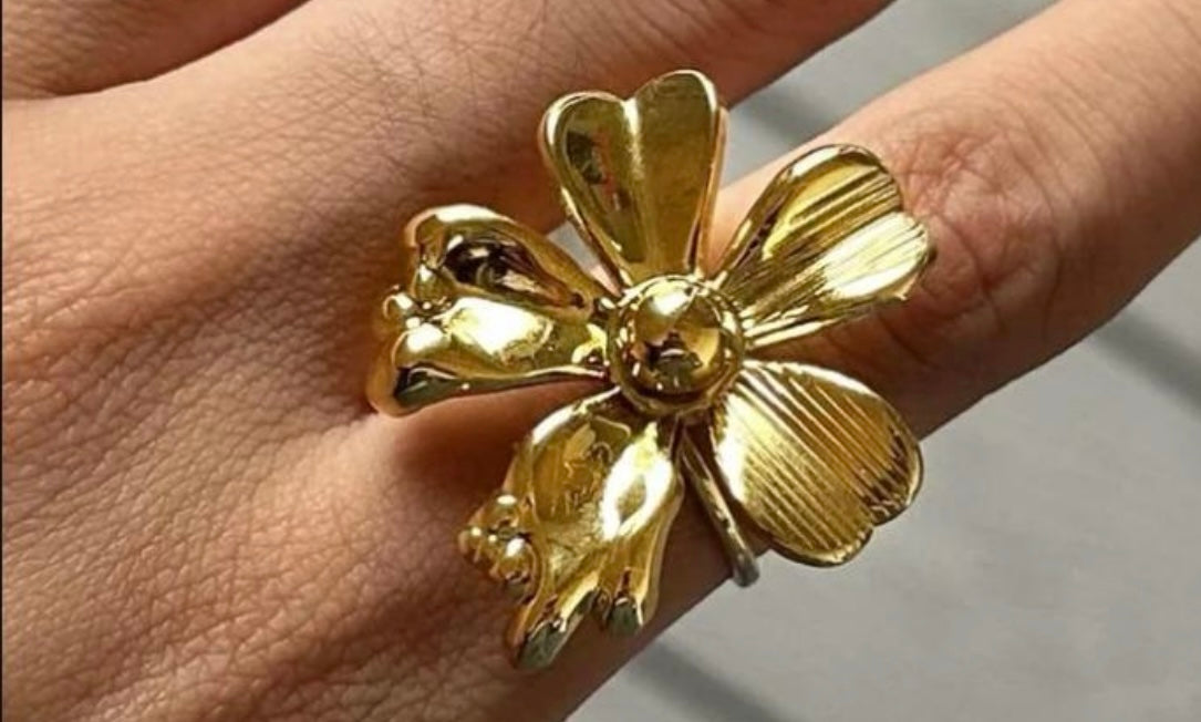 Anillo Flor Glamour