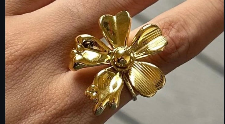 Anillo Flor Glamour